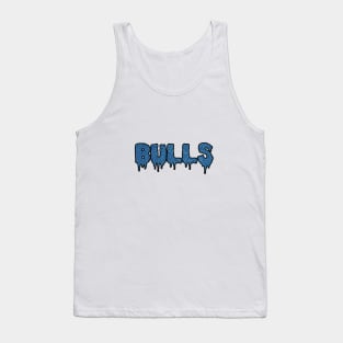 buffalo bulls dripping glitter letters Tank Top